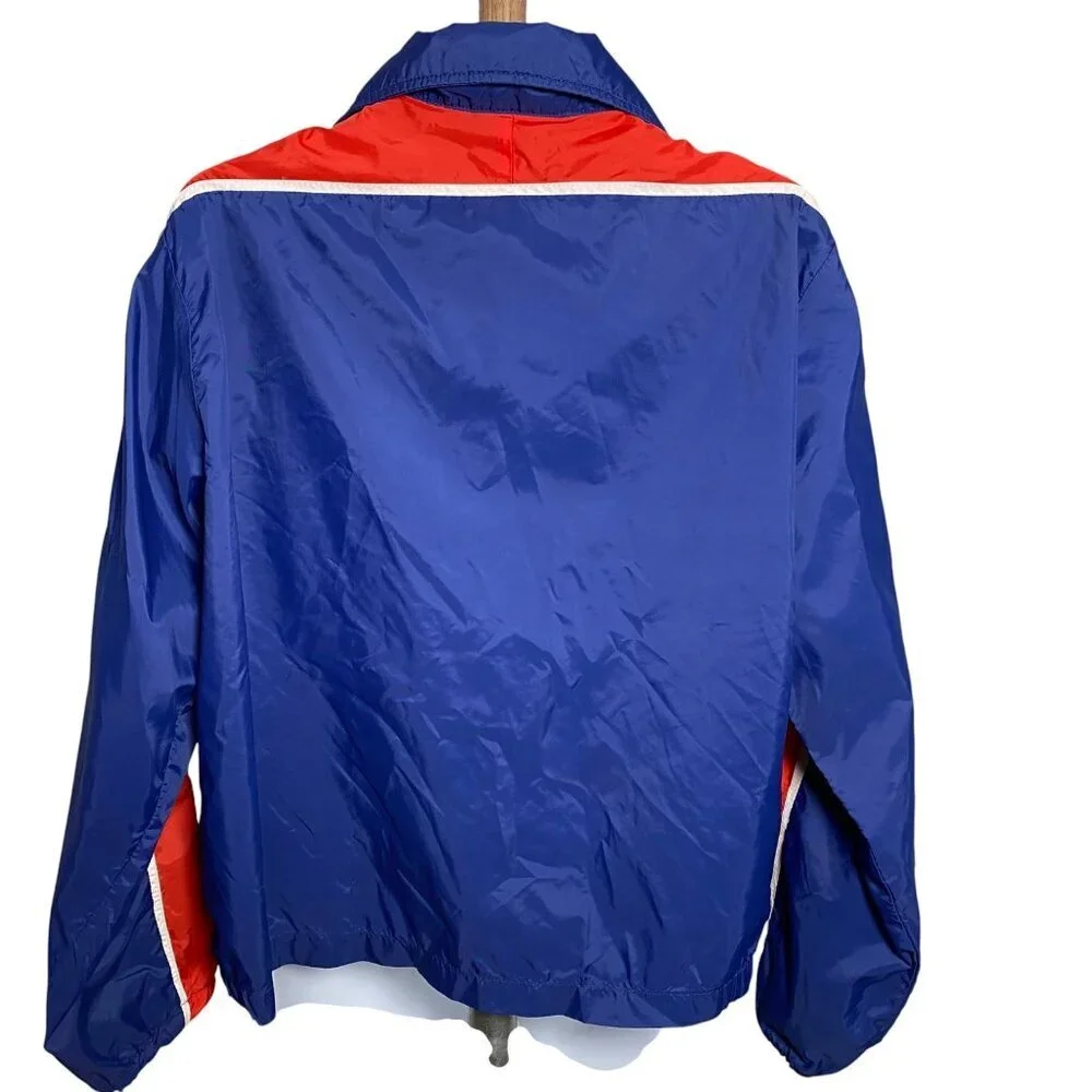 Vintage 70s Nike Sportswear 1/4 Zip Windbreaker Jacket Mens Size L Made in USA